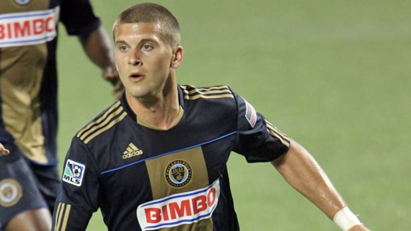 Ryan Richter's physical endurance impressed Union coaches enough to earn a contract.
