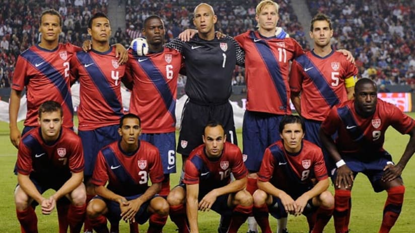 US starting XI vs. Costa Rica