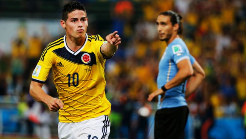 World Cup: James Rodriguez, Colombia
