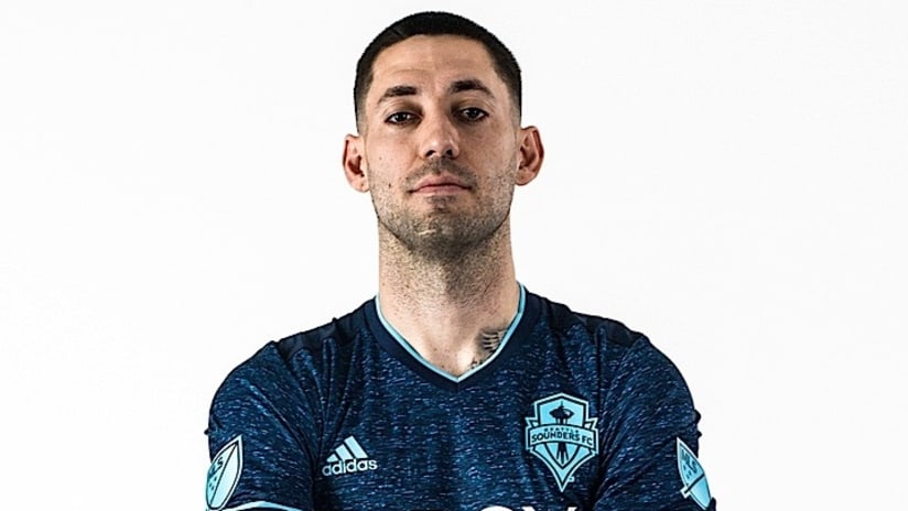 Clint Dempsey in new Seattle Sounders third kit, 2016