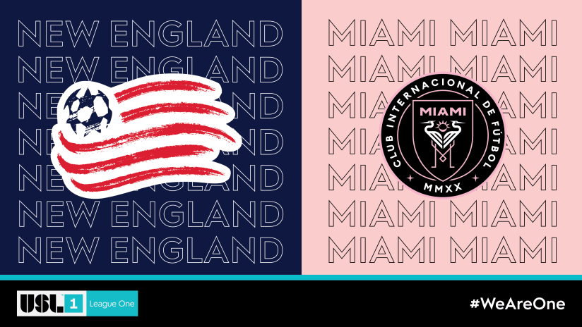 Inter Miami, New England Revolution League One Announcement