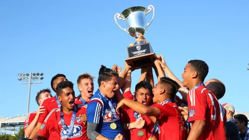 FC Dallas Academy - Celebrates US Soccer Development Academy title