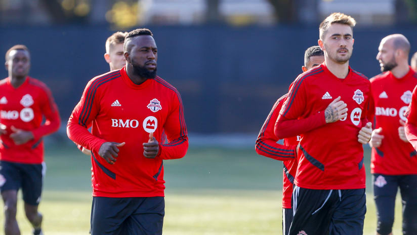 Jozy Altidore trains before MLS Cup - Toronto FC