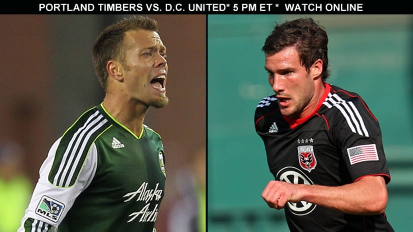 The Portland Timbers take on DC United on Sunday.