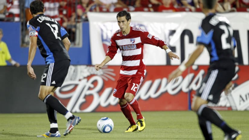 Eric Avila is one of three FC Dallas players looking to get a start vs. D.C. United.