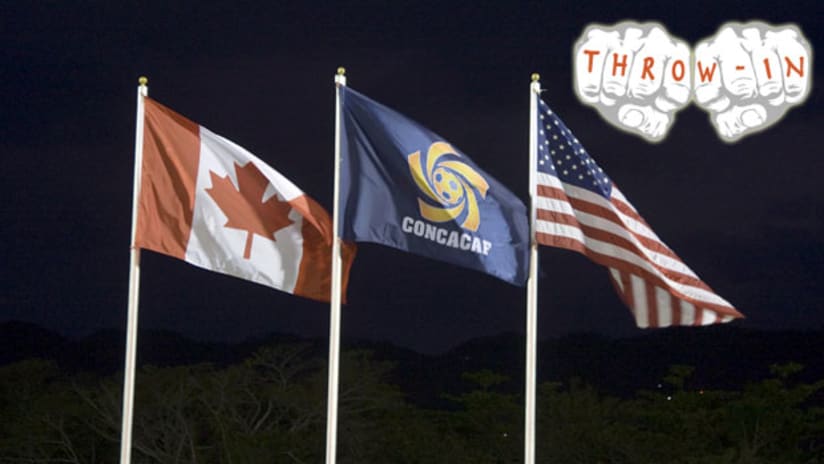 USA, Canada flags