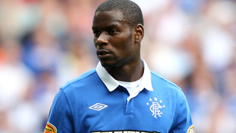 Maurice Edu scored in Rangers' 4-0 victory on Saturday.