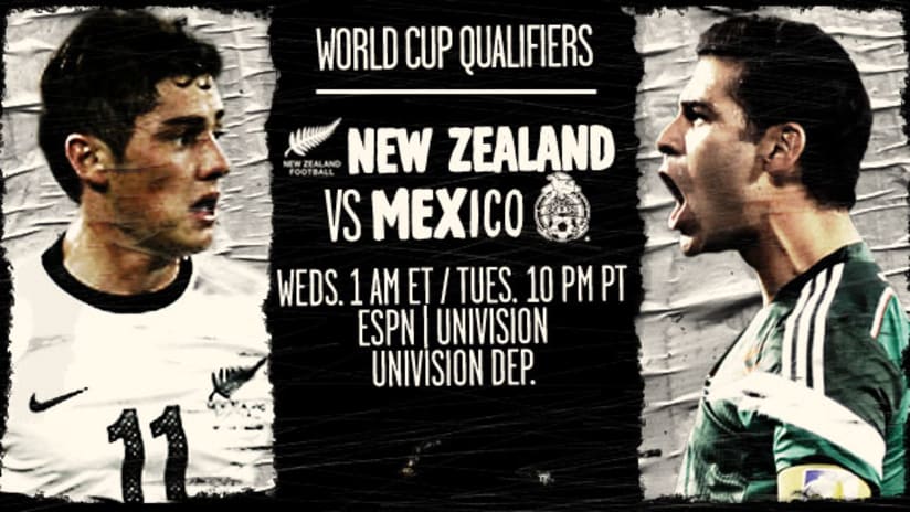 New Zealand vs. Mexico second leg DL