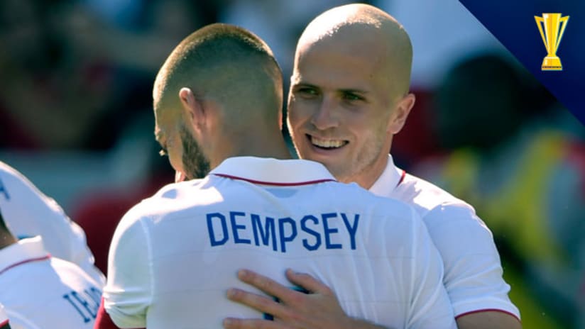 Michael Bradley and Clint Dempsey, Gold Cup