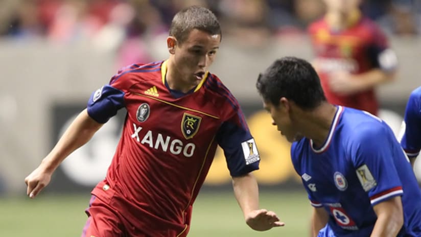 Luis Gil appeared in a CONCACAF Champions League for Real Salt Lake in October.