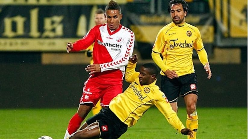 Juan Agudelo in action for FC Utrecht