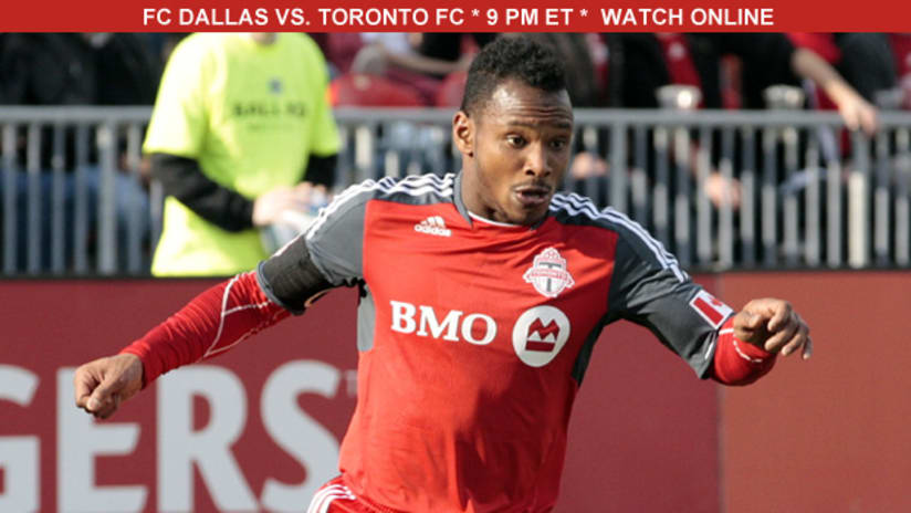 Toronto FC's Julian De Guzman could be used as a holding midfielder going forward this season.