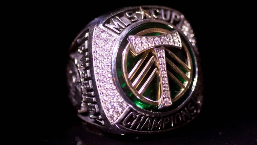 Portland Timbers MLS Cup 2015 championship ring