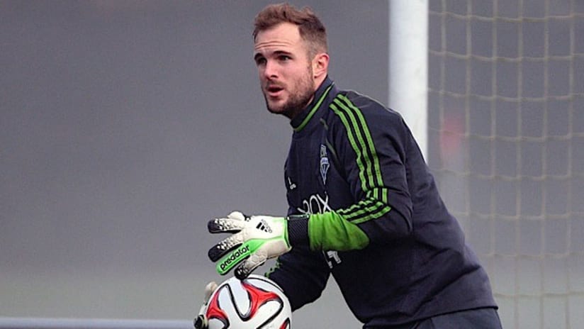Stefan Frei with the Seattle Sounders