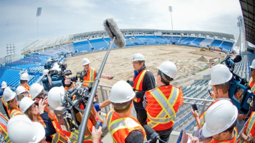 Montreal's Stade Saputo is seat to open June 16