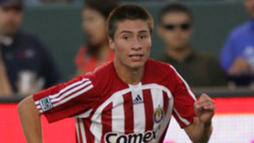 Jorge Flores fue el autor del unico gol de Chivas USA.