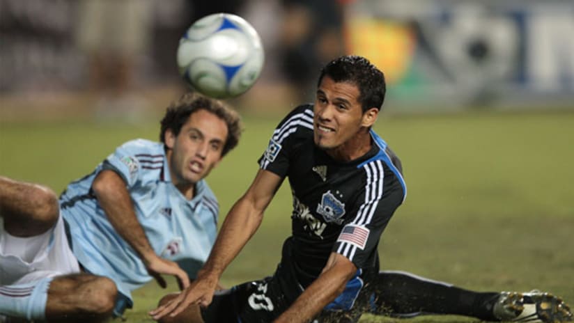 San Jose have released midfielder Ramon Sanchez (right), who appeared in 11 matches with the club in 2009.