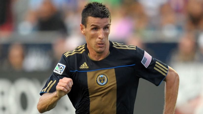 Sebastien Le Toux scored the game-winner on Wednesday night in the Union's 1-0 win over Celtic FC.