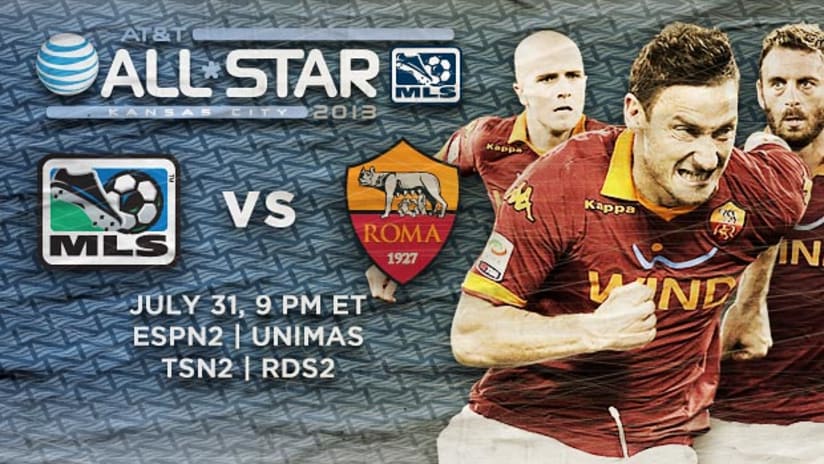 2013 A&T MLS All-Star Game - MLS vs. Roma (DL)