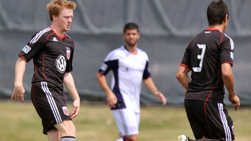 DC's Dax McCarty, recovering from an injury, participated in a 2-2 draw vs. New England in the Reserve League.
