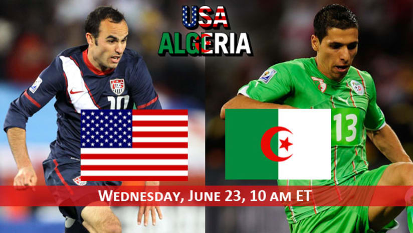 USA - Algeria is one of the most important matches the Americans have ever played.