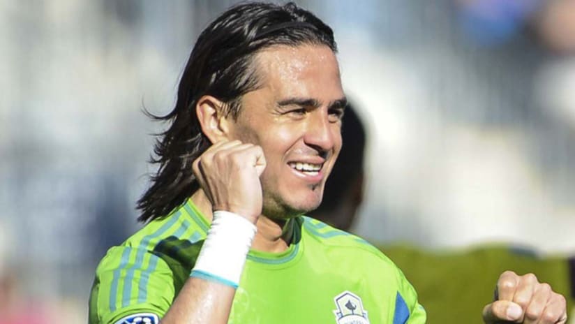 Mauro Rosales of the Seattle Sounders