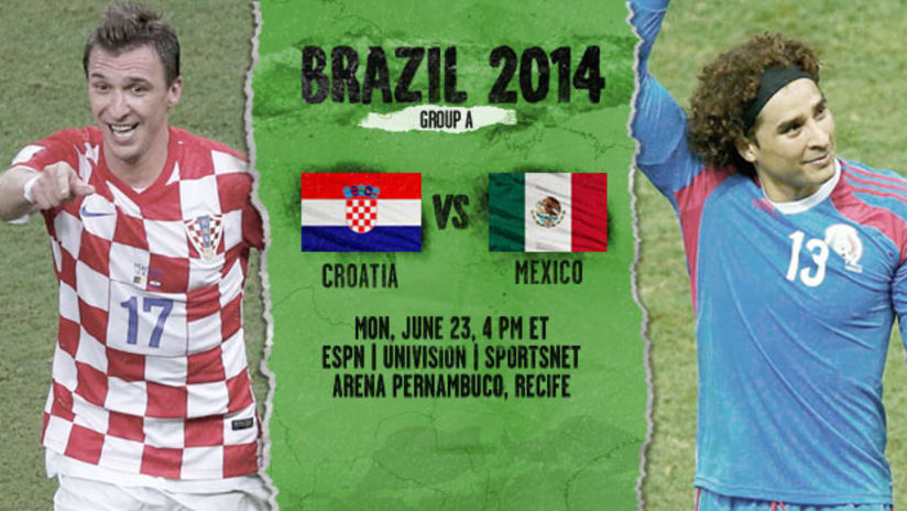 Croatia vs. Mexico, World Cup Preview
