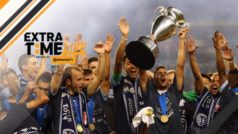 ExtraTime Live - Sporting KC trophy lift