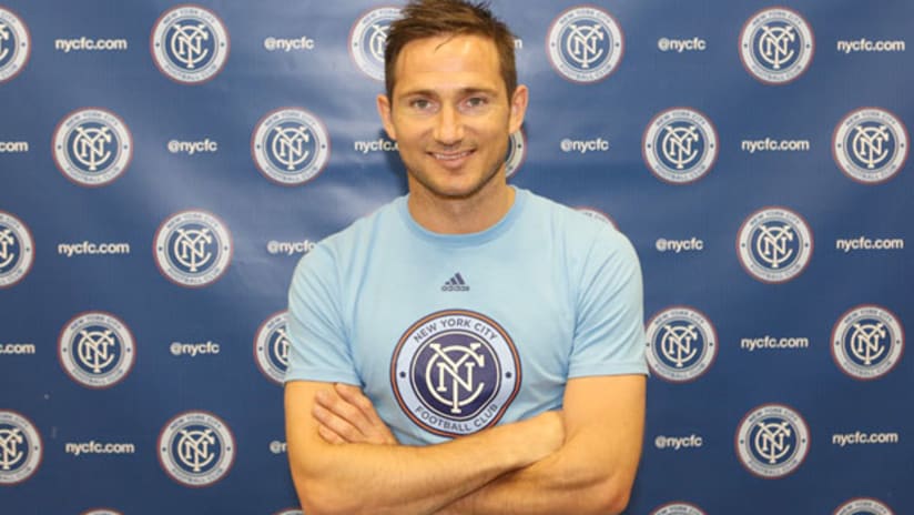 Frank Lampard signs with New York City FC