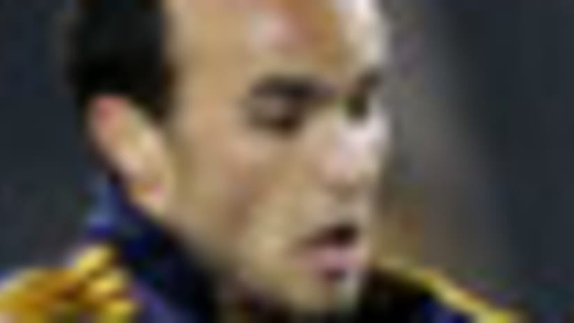 Galaxy's Landon Donovan help create opportunities for Los Angeles on the offensive end.