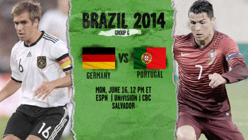 World Cup: Germany vs. Portugal, June 16, 2014