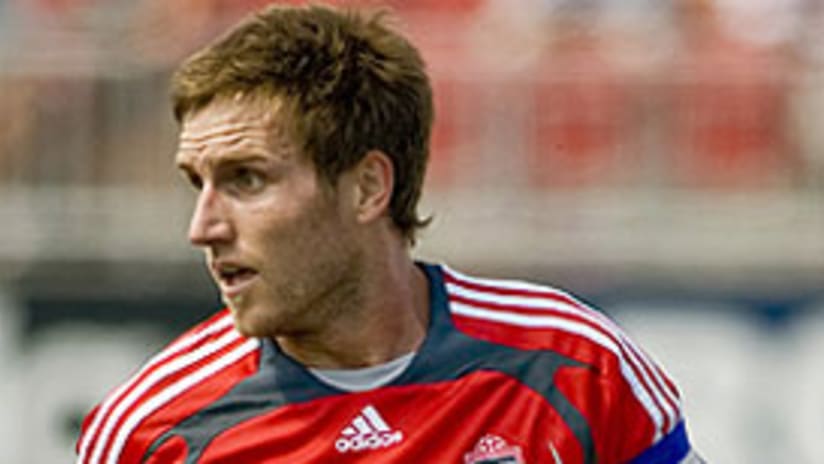 Jim Brennan and TFC take on the Columbus Crew Saturday afternoon.