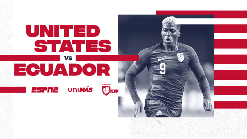 USMNT - 2019 - USA vs Ecuador - Primary Image