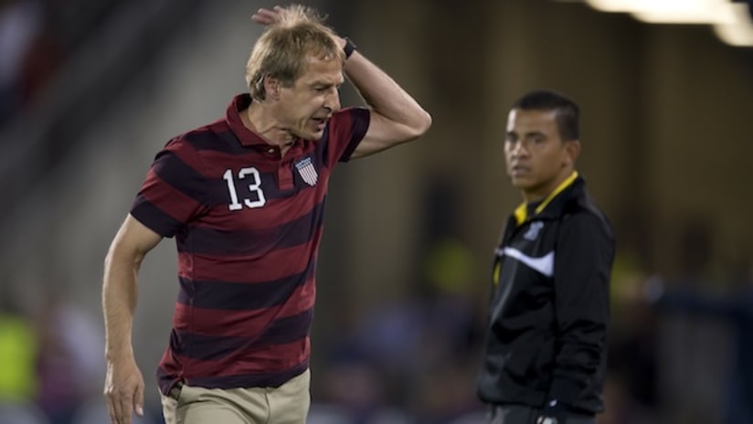 Jurgen Klinsmann - Gold Cup vs. Costa Rica