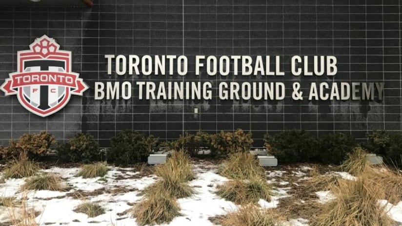Toronto FC - side of training facility