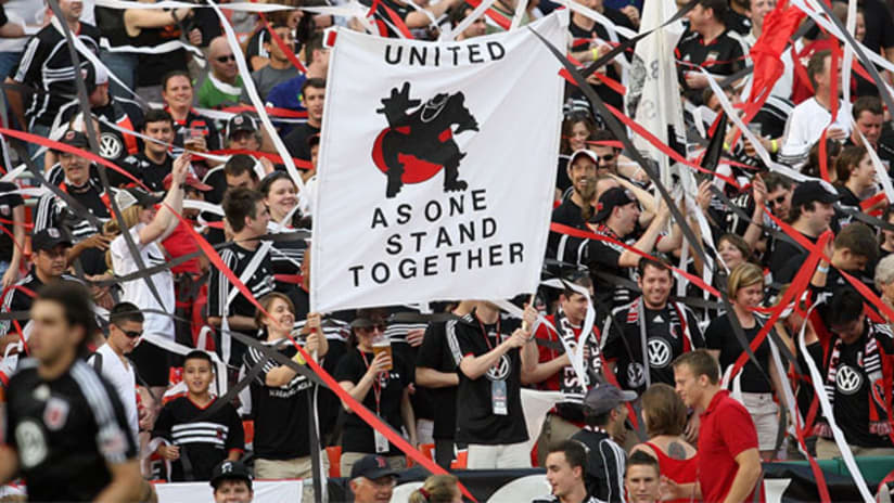 DC United fans in 2010