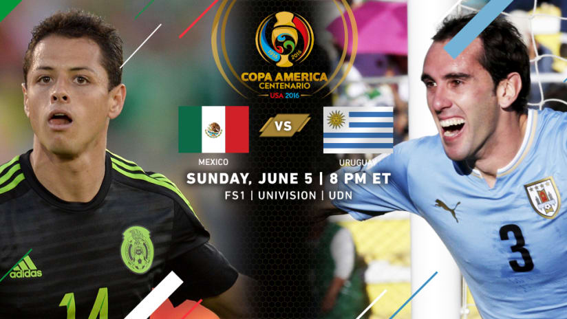 Copa America - Mexico vs. Uruguay - June 5, 2016 - Match Image