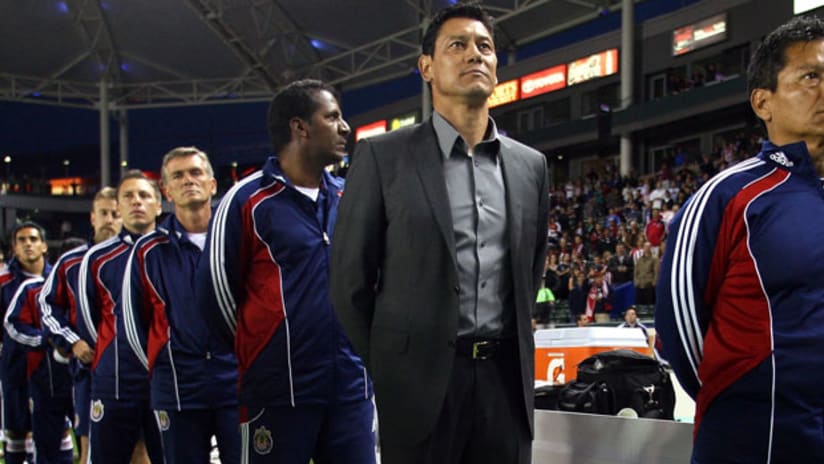 New Chivas USA coach Martin Vasquez wants his team to improve in the attacking third.