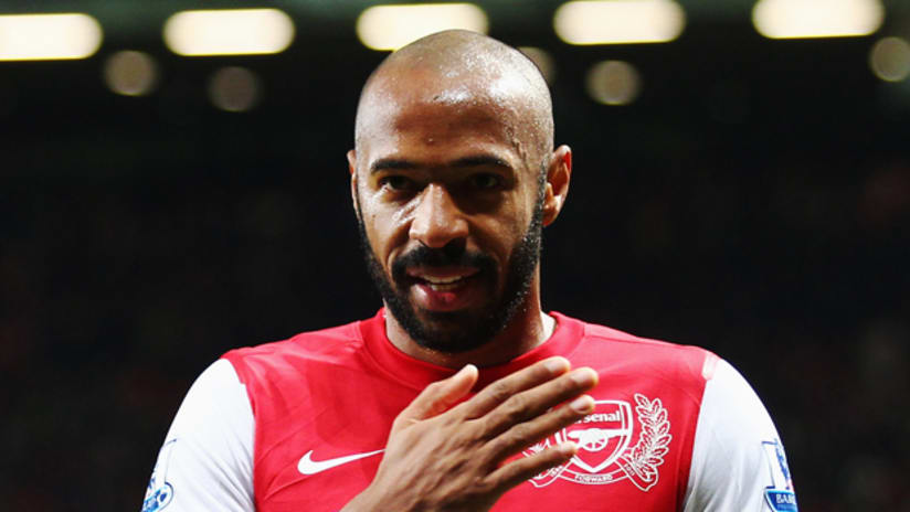 RBNY's Thierry Henry on loan at Arsenal