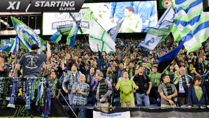Starting XI: Seattle sounders fans