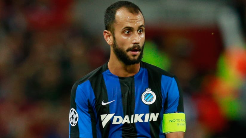 Victor Vasquez - Toronto FC - with Club Brugge in 2015