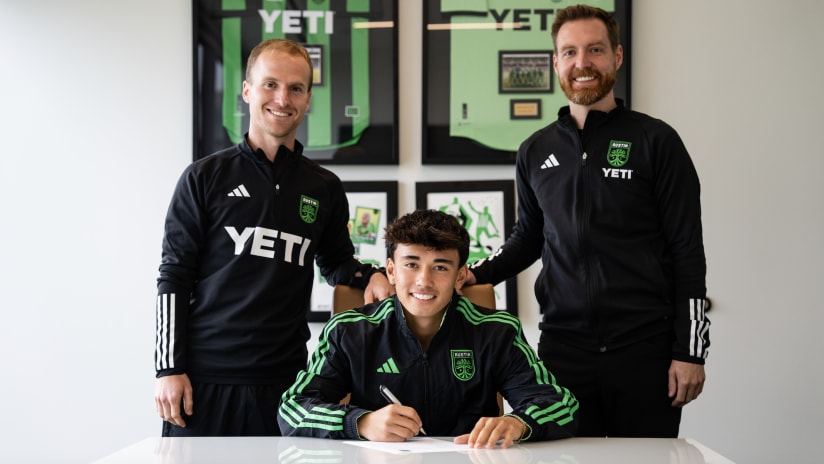 Austin FC Academy Product Micah Burton Signs For Austin FC II