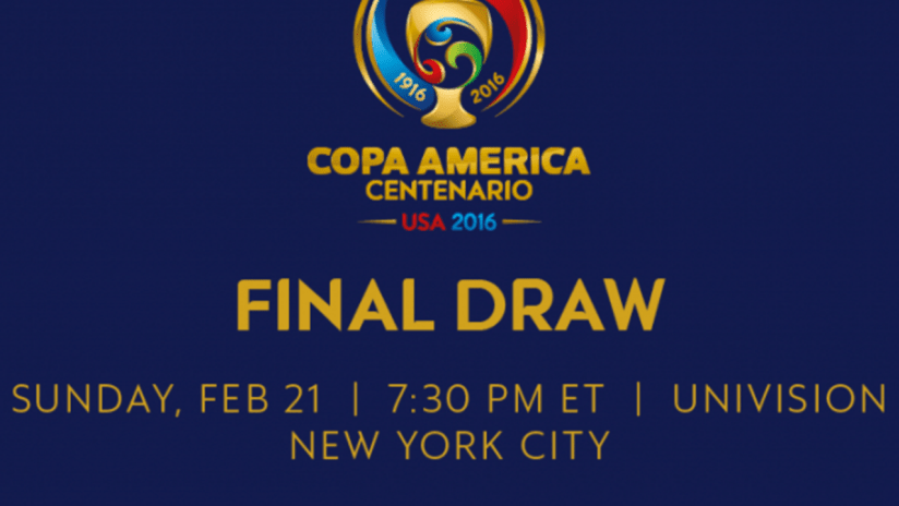 Copa America Final Draw