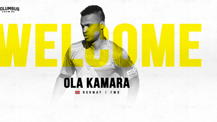 Ola Kamara Welcome