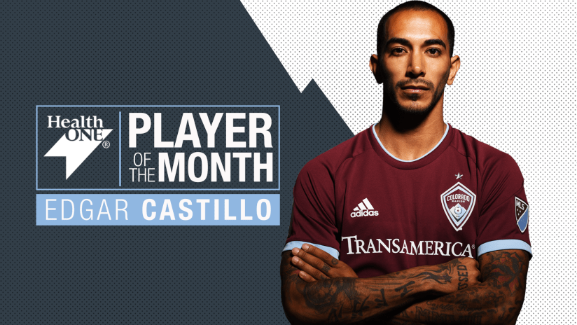 Edgar Castillo wins HealthONE Player of the Month | May 2018 -