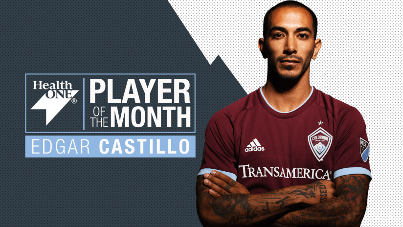 Edgar Castillo wins HealthONE Player of the Month | August 2018 -