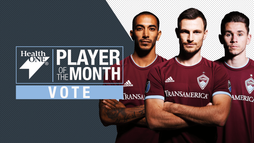 Vote | HealthONE Player of the Month | June 2018 -