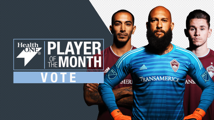 Vote | HealthONE Player of the Month | July 2018 -