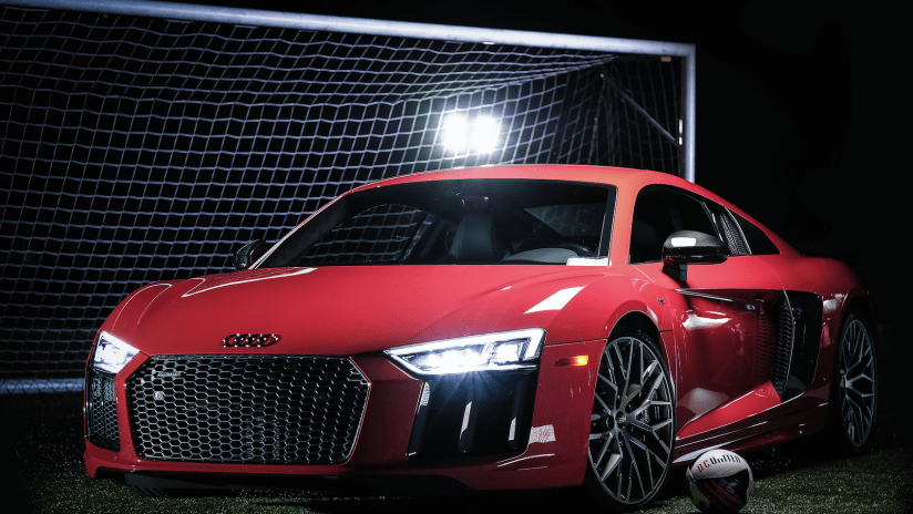 IMAGE: Audi in front of goal