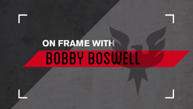 on frame with bobby boswell graphic